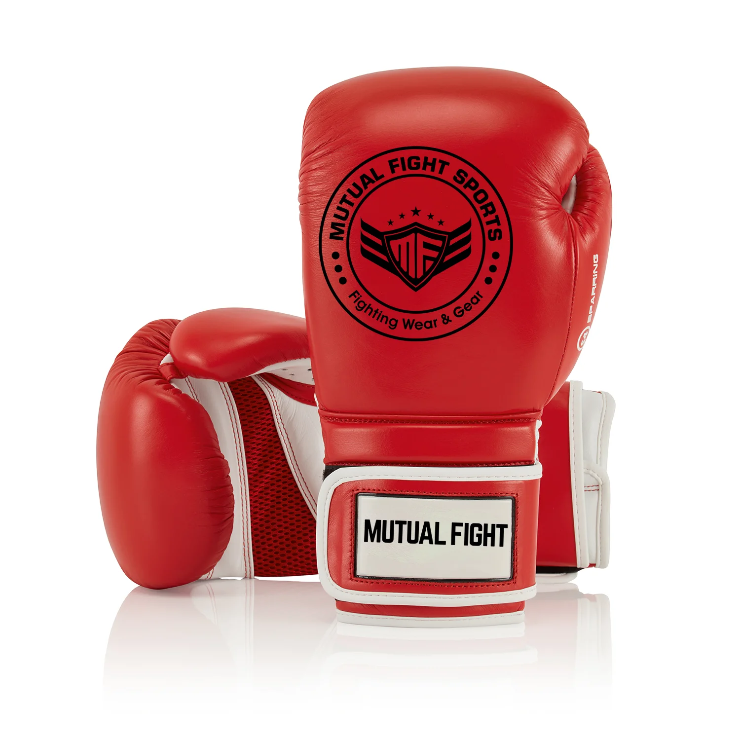 Red_14oz_Strap_Gloves_Pair