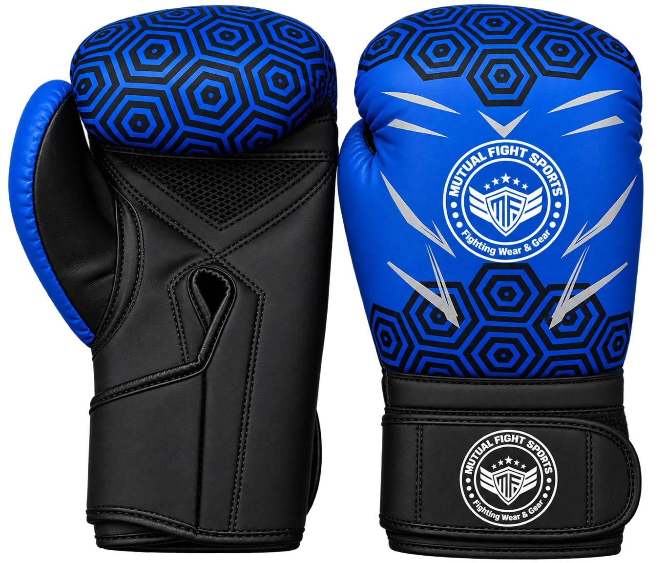 Black-Blue Brand: Mutual Fight Sports Product Type: Boxing Gloves Color: Blue & Black